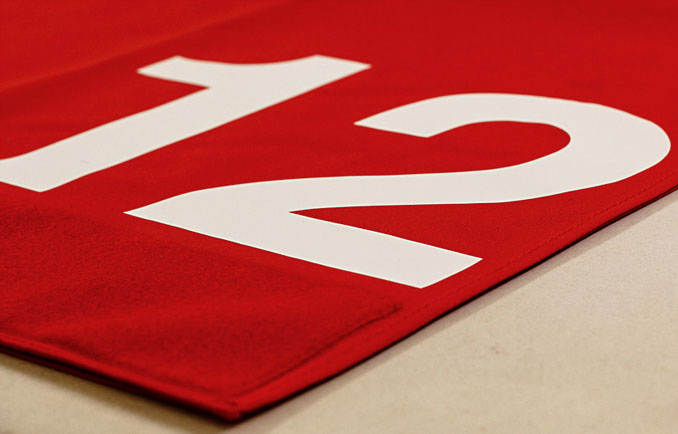 Number Cloth Numbered